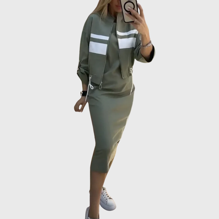 Elegant Casual Two-Piece Set