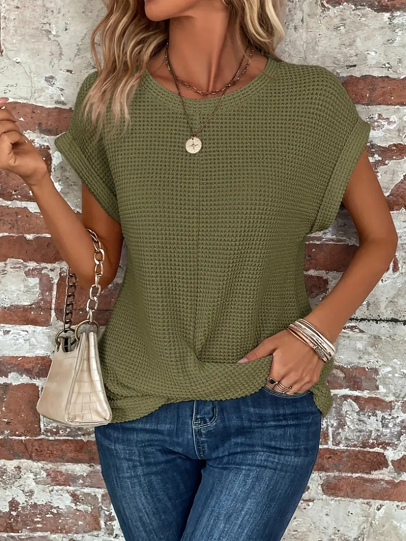 Sophie -  The Sweetheart Round Neck T-Shirt
